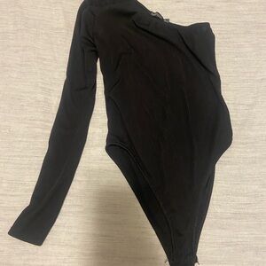 Black Long Sleeve Bodysuit